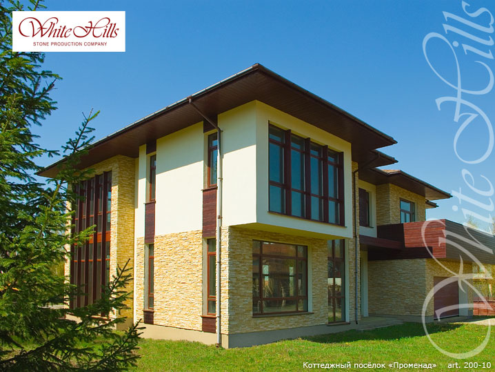 Облицовочный камень White Hills, Фьорд Лэнд, цвет 200-10