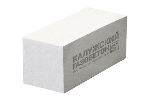 Газобетонные блоки Калужский D500 В3,5 625х250х250